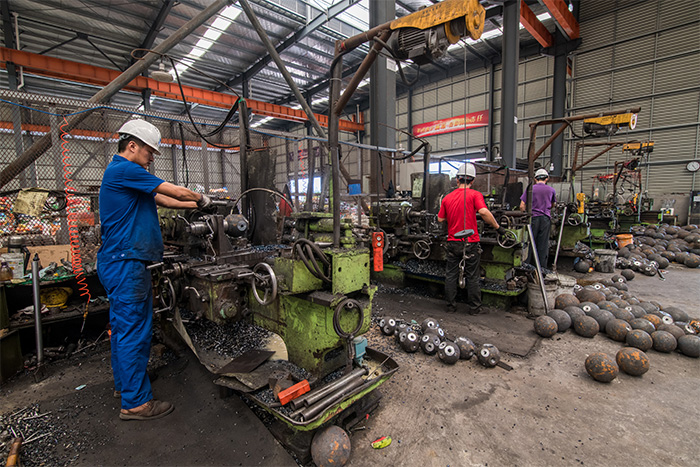 深圳网架配件车间